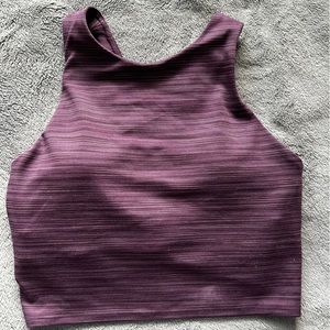 athleta conscious crop bra